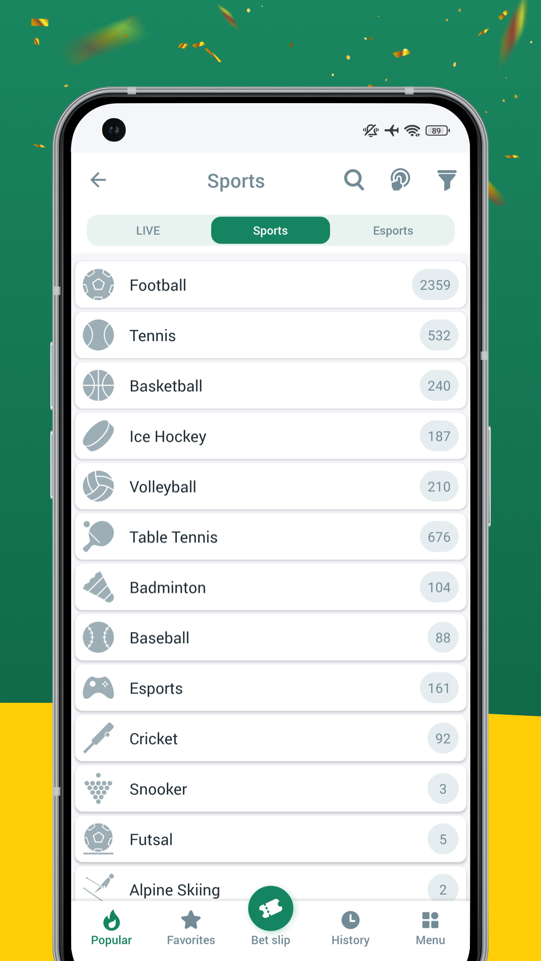 Betwinner: Sportsbook & Casino screenshot 3