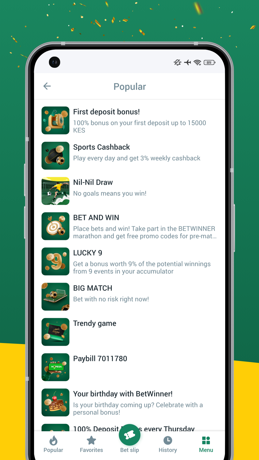 Betwinner: Sportsbook & Casino screenshot 4