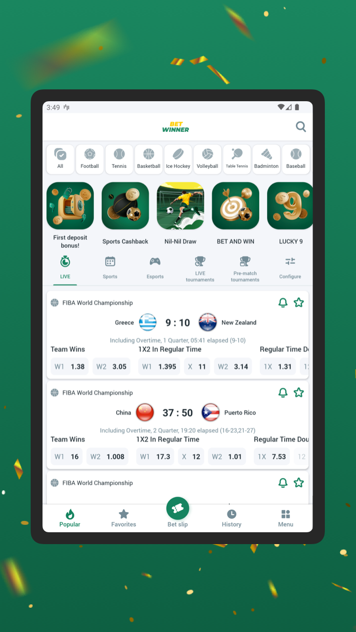 Betwinner: Sportsbook & Casino screenshot 5