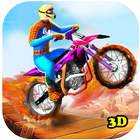 Superhero Bike Stunt 3D icono