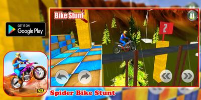 Superhero Bike Stunt 3D постер