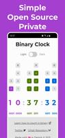 Binary Clock Affiche