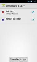 Birthdays into Calendar (Free) 海报