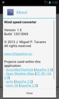 Wind speed converter capture d'écran 3
