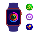 Smart watch Bt Notifier: sync