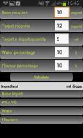 E-Liquid Calculator screenshot 1