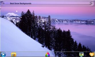 Best Snow Backgrounds capture d'écran 2