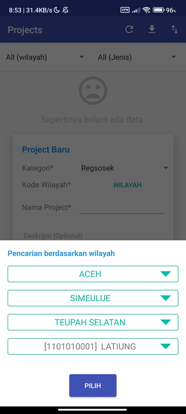 Kesalahan Dalam Pengambilan Data