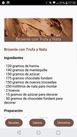 Brownies 100 x 100 - Recetas de Brownies اسکرین شاٹ 2