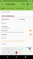 Race Timer & Event Management syot layar 1