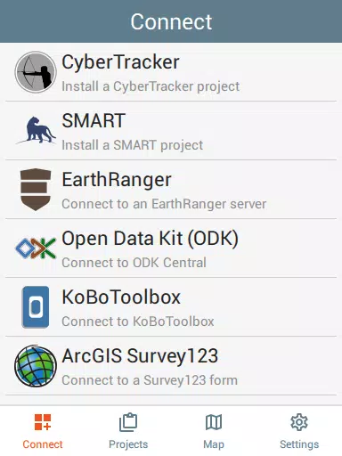 CyberTracker screenshot