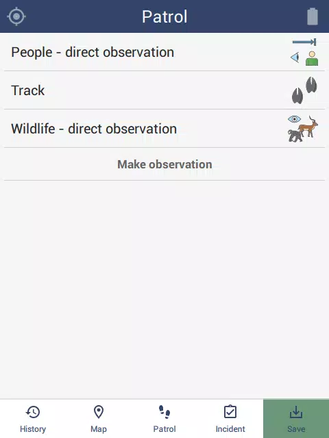 CyberTracker screenshot