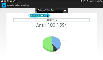 Molecular Weight Calculator screenshot 2