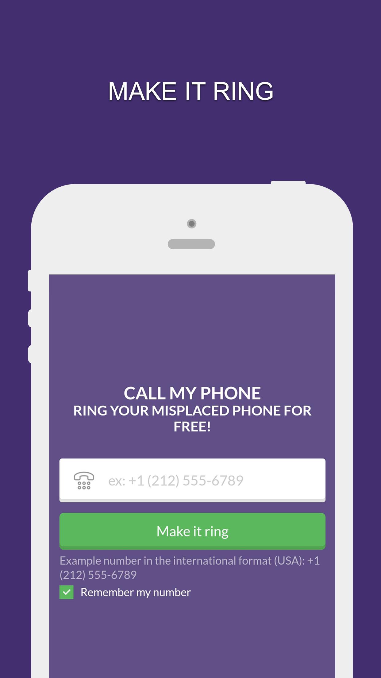 Call My Phone for Android - APK Download