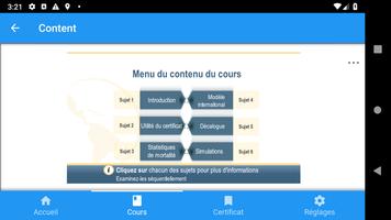 Cours Certificat de décès capture d'écran 1