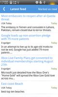 MC RSS Reader screenshot 1