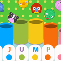 Jumping animals piano ( Free educational game )