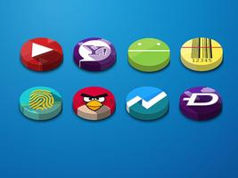 1 Schermata icon 3D - icon pack Theme HD