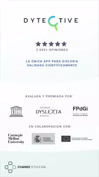 Screenshot 1 for Dytective para la dislexia