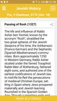 Today In Jewish History capture d'écran 1