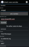 Chat Nicaragua capture d'écran 1
