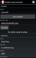 Chat Peru capture d'écran 1