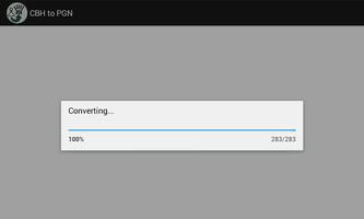 CBH to PGN Screenshot 1