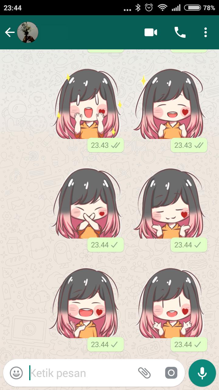 Chibi Sticker Packs For Whatsapp Wastickerapps For Android Apk