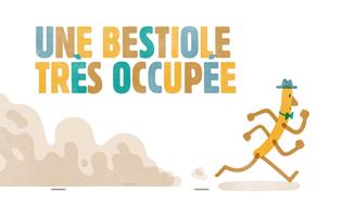 Une bestiole très occupée Affiche