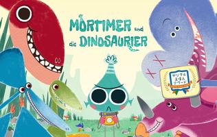 Mortimer und die Dinosaurier Plakat