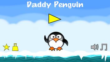 Daddy Penguin الملصق