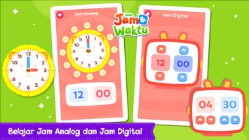 2 Schermata Belajar Jam & Waktu