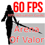 60 Fps Arena of Valor (AoV) HF ícone
