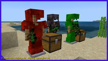 armadura para minecraft pe Cartaz