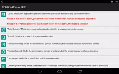 Rotation Control XAPK Herunterladen