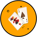 Divination on playing cards