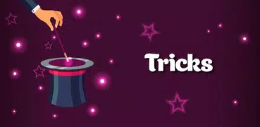 Tricks with cards, coins, rope