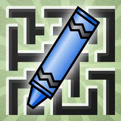 Kids Draw Maze Labyrinth