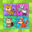 ”Kids Memory Match Animals Game