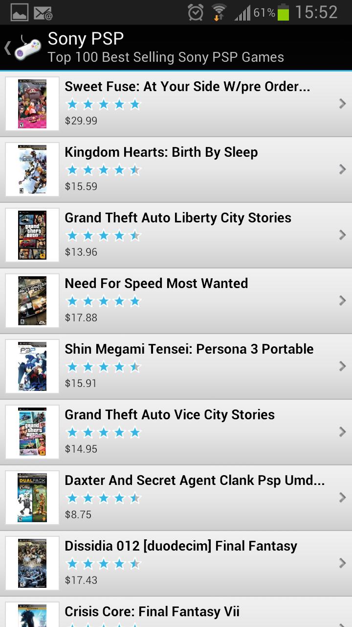 Best Selling Video Games APK for Android Download