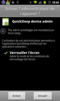 QuickSleep captura de pantalla 1