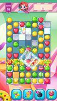 Sweet Candy Sugar: Match 3 Puz تصوير الشاشة 1