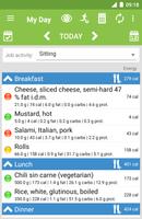 Calorie counter MyCalorieApp स्क्रीनशॉट 1
