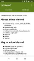Is it vegan? স্ক্রিনশট 1