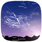 Night Sky Stars Planets Live آئیکن