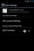 SmoothSync for Cloud Contacts capture d'écran 3