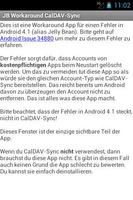 برنامه‌نما JB Workaround CalDAV-Sync عکس از صفحه