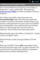 JB Workaround CardDAV-Sync capture d'écran 1