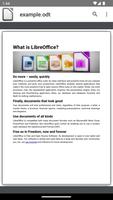 برنامه‌نما LibreOffice Viewer عکس از صفحه