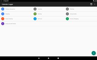Calendar Logger free imagem de tela 3